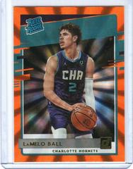 LaMelo Ball [Orange Laser] #202 Basketball Cards 2020 Donruss Prices