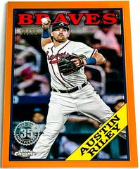 Austin Riley [Orange] Baseball Cards 2023 Topps Chrome 1988 Prices