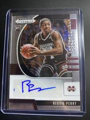 Reggie Perry [Silver Prizm] Basketball Cards 2020 Panini Prizm Draft Picks Autographs Prices