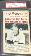 Homer By Yogi Baseball Cards 1960 NU Card Baseball Hi Lites Prices