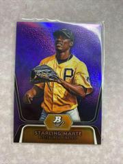 Starling Marte [Purple Refractor] #BPP24 Baseball Cards 2012 Bowman Platinum Prospects Prices