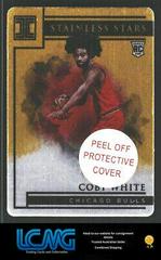 Coby White [Gold] Basketball Cards 2019 Panini Impeccable Stainless Stars Prices