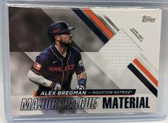 Alex Bregman #MLM-AB Baseball Cards 2024 Topps Major League Material Prices