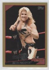 Beth Phoenix [Gold] Wrestling Cards 2009 Topps WWE Prices