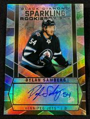 Dylan Samberg Hockey Cards 2022 Upper Deck Black Diamond Sparkling Rookie Scripts Prices