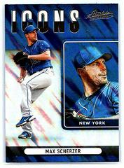 Max Scherzer [Retail Lava] #I-14 Baseball Cards 2022 Panini Absolute Icons Prices