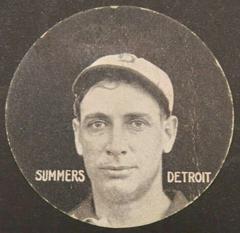 Ed Summers [No White in Uniform] Baseball Cards 1909 Colgan's Chips Stars of the Diamond Prices