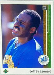 Jeffrey Leonard #789 Baseball Cards 1989 Upper Deck Prices