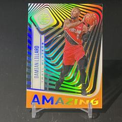 Damian Lillard [Orange] Basketball Cards 2020 Panini Illusions Amazing Prices