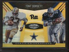 Tony Dorsett [Gold] #1 Football Cards 2018 Panini Certified Champions Prices