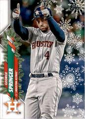 George Springer Baseball Cards 2020 Topps Holiday Prices