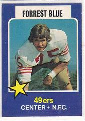 Forrest Blue Football Cards 1975 Wonder Bread Prices