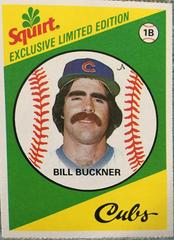 Bill Buckner Baseball Cards 1981 Squirt Prices