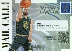 Stephen Curry Basketball Cards 2021 Panini Illusions Mail Call Prices