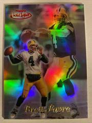 Brett Favre [Class 2 Red Label] #10 Football Cards 1999 Topps Gold Label Prices