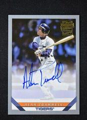 Alan Trammell [Silver] #93FF-AT Baseball Cards 2022 Topps Archives 1993 Fan Favorites Autographs Prices