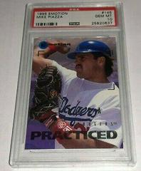 Mike Piazza #145 Baseball Cards 1995 Emotion Prices