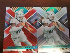 Jaylen Waddle [Red] #4 Football Cards 2022 Panini XR Prices