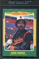 Eddie Murray #32 Baseball Cards 1986 Fleer Limited Edition Prices