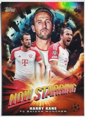 Harry Kane [Orange Foilboard] #NS-16 Soccer Cards 2023 Topps UEFA Club Now Starring Prices