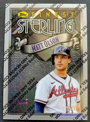Matt Olson [Protector] #127 Baseball Cards 2023 Topps Finest Flashbacks Prices