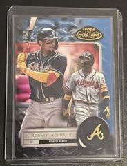 Ronald Acuna Jr. [Class 3 Blue] #13 Baseball Cards 2022 Topps Gold Label Prices