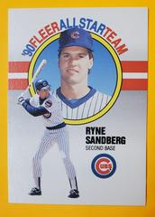 Ryne Sandberg #9 Baseball Cards 1990 Fleer Prices
