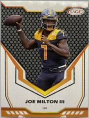 Joe Milton #12 Football Cards 2024 Sage Prices