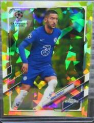 Hakim Ziyech [Yellow] #84 Soccer Cards 2020 Topps Chrome UEFA Champions League Sapphire Prices