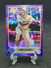 Trent Grisham [Purple] #46 Baseball Cards 2022 Topps Chrome Logofractor Prices