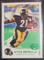 Amos Zereoue [Stealth] #160R Football Cards 1999 Fleer Focus Prices