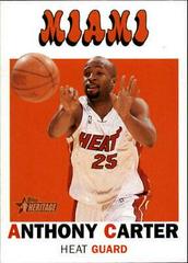 Anthony Carter #212 Basketball Cards 2000 Topps Heritage Prices