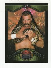 Jake Roberts Wrestling Cards 2009 Topps WWE Legends of the Ring Prices