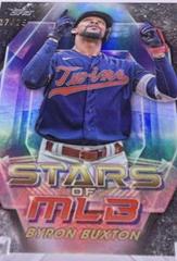 Byron Buxton [Black] Baseball Cards 2023 Topps Stars of MLB Prices