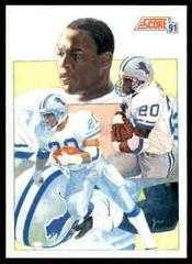 Barry Sanders #663 Football Cards 1991 Score Prices