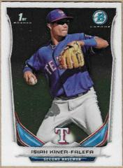 Isiah Kiner Falefa [Blue Refractor] #35 Baseball Cards 2014 Bowman Chrome Mini Prices