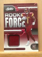 Jahan Dotson #RF-10 Football Cards 2022 Panini Absolute Rookie Force Prices