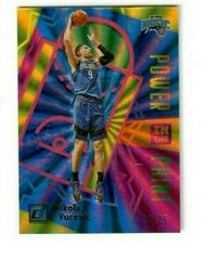 Nikola Vucevic [Yellow Laser] Basketball Cards 2020 Donruss Power in the Paint Prices