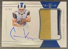 Cooper Kupp [Patch Autograph] #198 Football Cards 2017 Panini National Treasures Prices