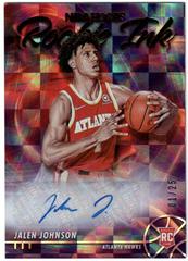 Jalen Johnson [Red] Basketball Cards 2021 Panini Hoops Rookie Ink Autographs Prices