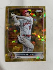 Shohei Ohtani [Gold] #1 Baseball Cards 2022 Topps Chrome Sapphire Prices