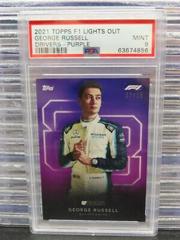 George Russell [Purple] Racing Cards 2021 Topps Formula 1 Lights Out Prices