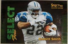 Emmitt Smith [Parallel 1028] Football Cards 1995 Panini Select Certified Few Prices