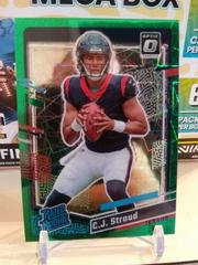 C. J. Stroud [Optic Preview Green Velocity] #339 Football Cards 2023 Panini Donruss Prices