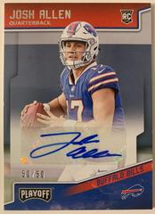 Josh Allen [Autograph Variation] #205 Football Cards 2018 Panini Playoff Prices
