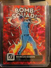 Marcus Semien [Red] #BS-4 Baseball Cards 2022 Panini Donruss Bomb Squad Prices