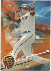 Buster Posey [Orange Refractor] Baseball Cards 2017 Bowman's Best Prices