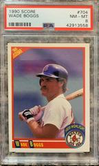 Wade Boggs #704 Baseball Cards 1990 Score Prices