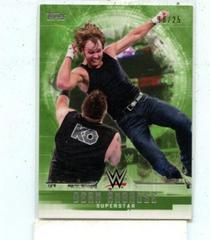 Dean Ambrose [Green] Wrestling Cards 2017 Topps WWE Undisputed Prices