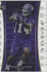 Aundrae Allison [Gold] #125 Football Cards 2007 Upper Deck Trilogy Prices